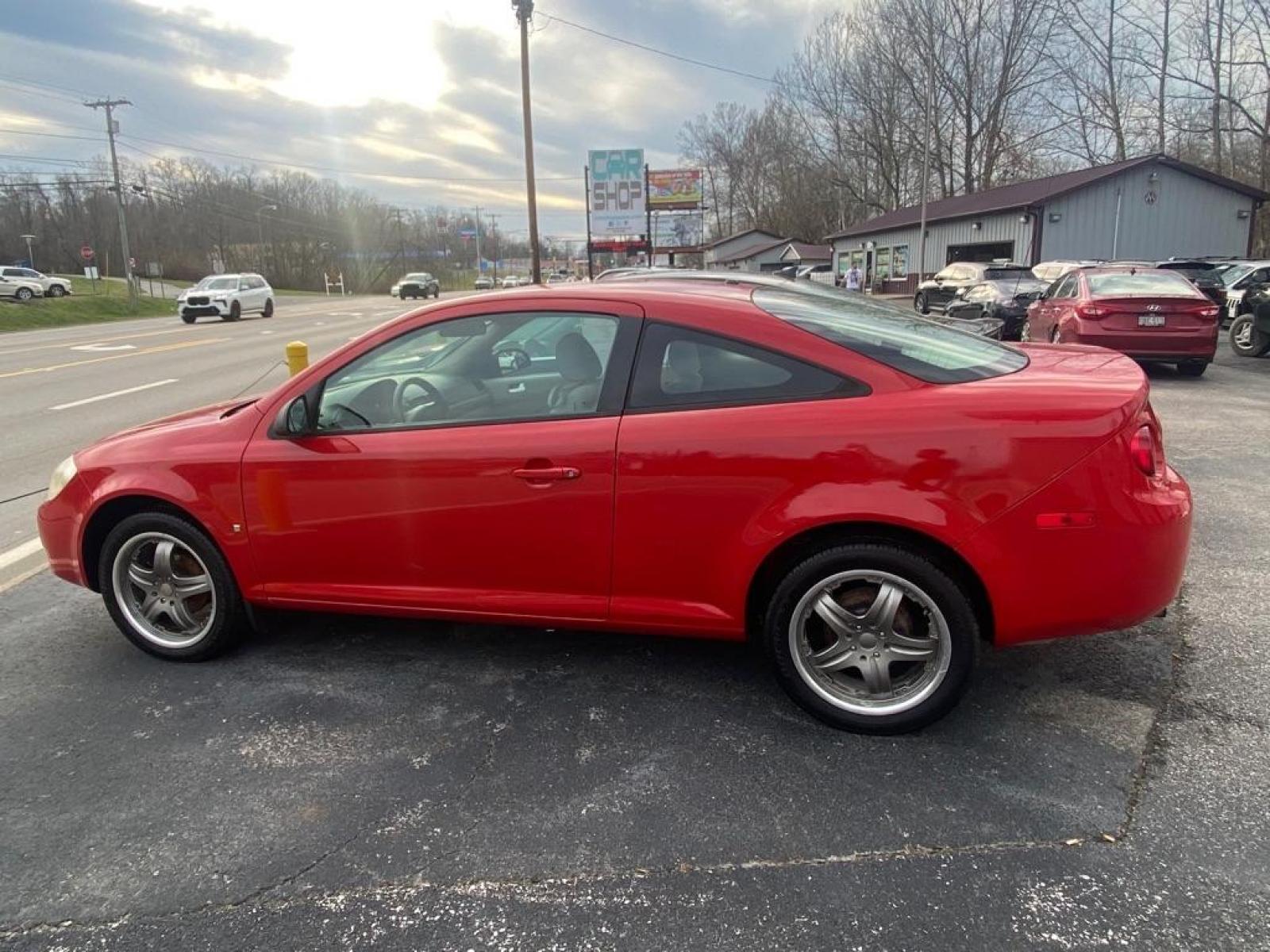 2008 RED CHEVROLET COBALT LS (1G1AK18F987) with an 2.2L engine, Automatic transmission, located at 3338 US Rt. 60 East, Huntington, WV, 25705, (304) 733-9888, 38.411072, -82.379471 - Photo #0