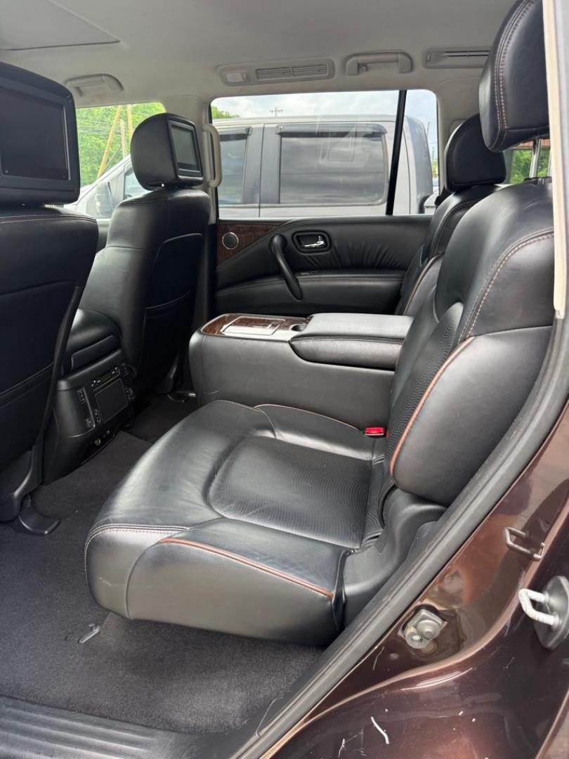 2018 BROWN NISSAN ARMADA PLATINUM (JN8AY2NF4J9) with an 5.6L engine, Automatic transmission, located at 3338 US Rt. 60 East, Huntington, WV, 25705, (304) 733-9888, 38.411072, -82.379471 - Photo#7