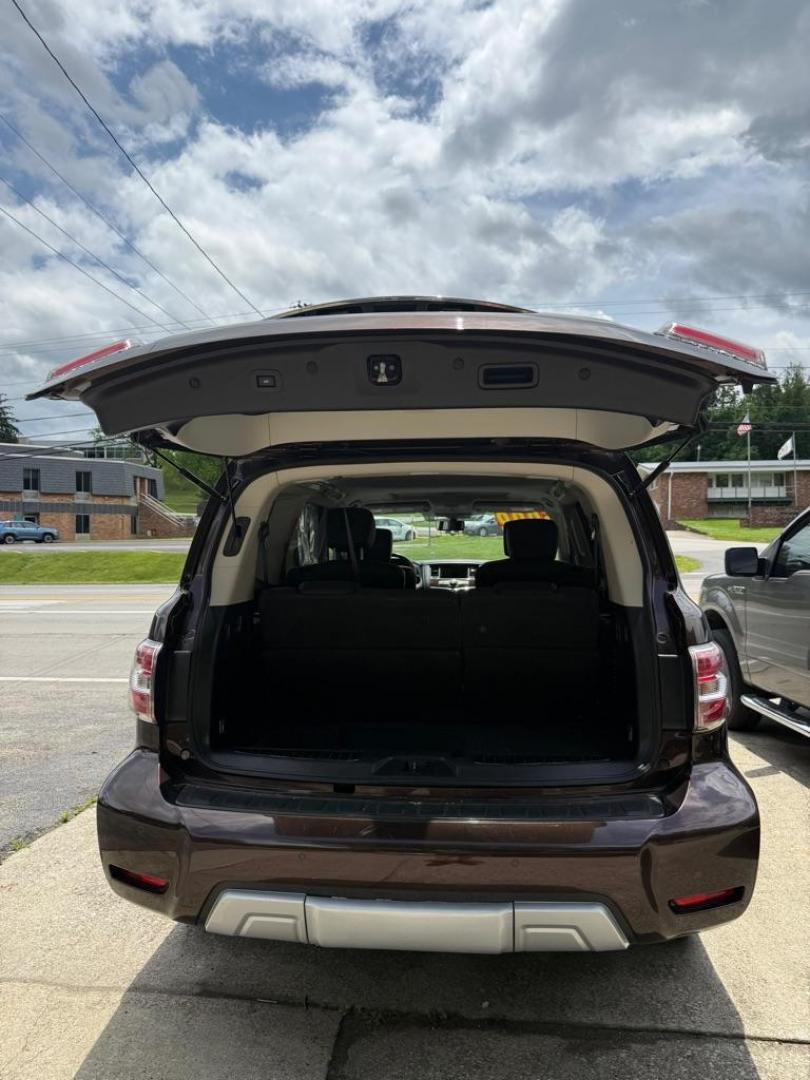 2018 BROWN NISSAN ARMADA PLATINUM (JN8AY2NF4J9) with an 5.6L engine, Automatic transmission, located at 3338 US Rt. 60 East, Huntington, WV, 25705, (304) 733-9888, 38.411072, -82.379471 - Photo#11