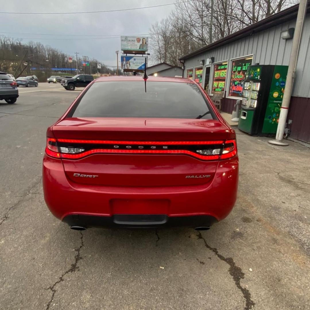2013 RED DODGE DART RALLYE (1C3CDFBA1DD) with an 2.0L engine, Automatic transmission, located at 3338 US Rt. 60 East, Huntington, WV, 25705, (304) 733-9888, 38.411072, -82.379471 - Photo#2