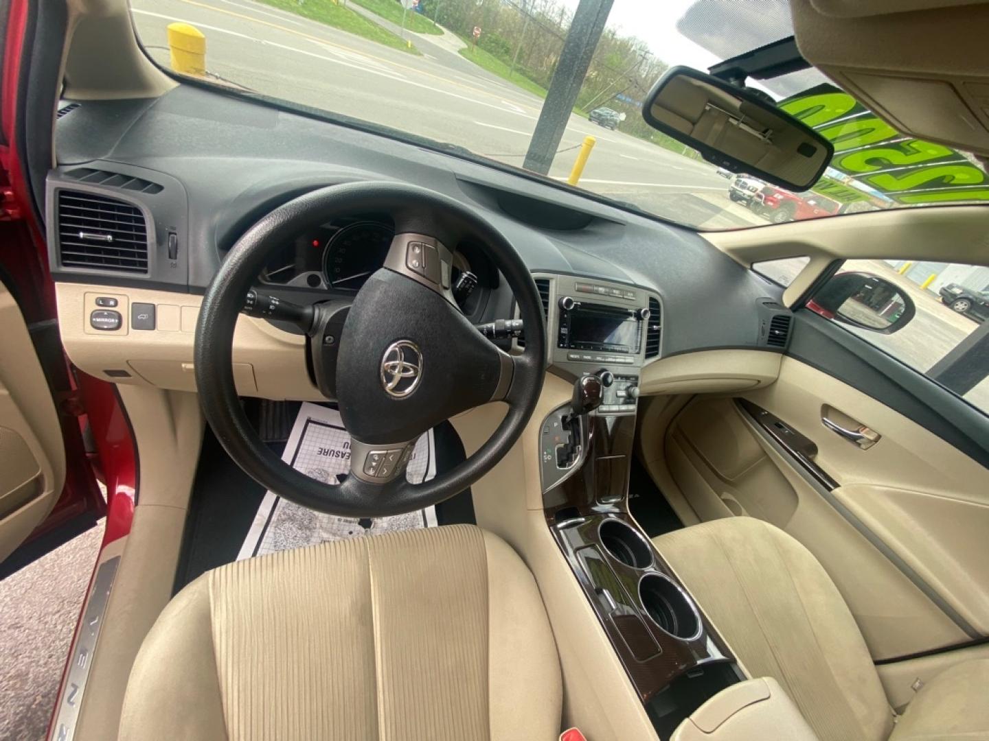 2011 RED TOYOTA VENZA (4T3BA3BB8BU) with an 2.7L engine, Automatic transmission, located at 3338 US Rt. 60 East, Huntington, WV, 25705, (304) 733-9888, 38.411072, -82.379471- Photo#0