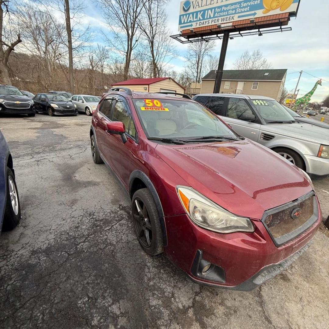2017 RED SUBARU CROSSTREK PREMIUM (JF2GPADC8HH) with an 2.0L engine, Continuously Variable transmission, located at 3338 US Rt. 60 East, Huntington, WV, 25705, (304) 733-9888, 38.411072, -82.379471 - Photo#1