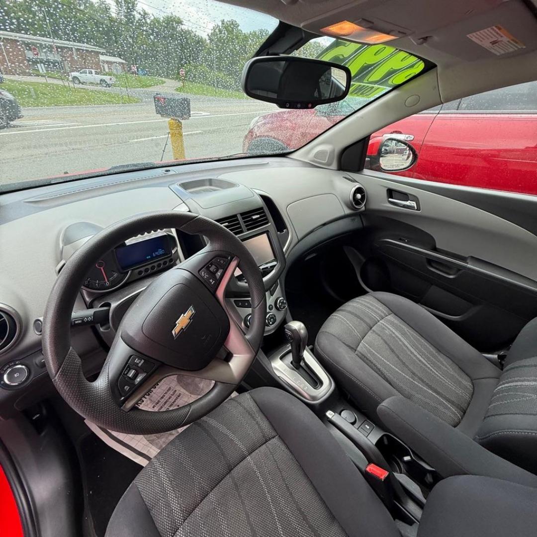 2014 RED CHEVROLET SONIC LT (1G1JC5SH6E4) with an 1.8L engine, Automatic transmission, located at 3338 US Rt. 60 East, Huntington, WV, 25705, (304) 733-9888, 38.411072, -82.379471 - Photo#5
