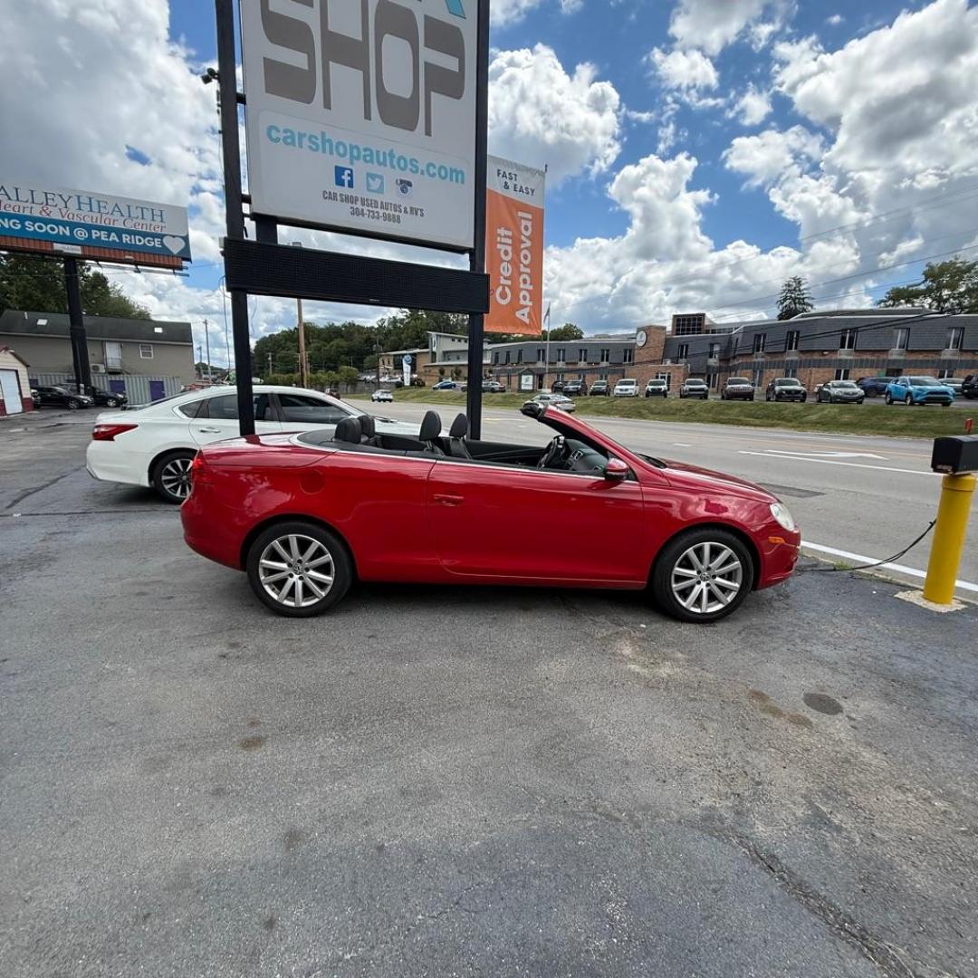 2010 RED VOLKSWAGEN EOS KOMFORT (WVWBA7AH3AV) with an 2.0L engine, Automatic transmission, located at 3338 US Rt. 60 East, Huntington, WV, 25705, (304) 733-9888, 38.411072, -82.379471 - Photo#0