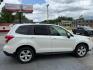 2015 WHITE SUBARU FORESTER 2.5I PREMIUM (JF2SJADCXFH) with an 2.5L engine, 6-Speed Manual transmission, located at 3338 US Rt. 60 East, Huntington, WV, 25705, (304) 733-9888, 38.411072, -82.379471 - Photo#1