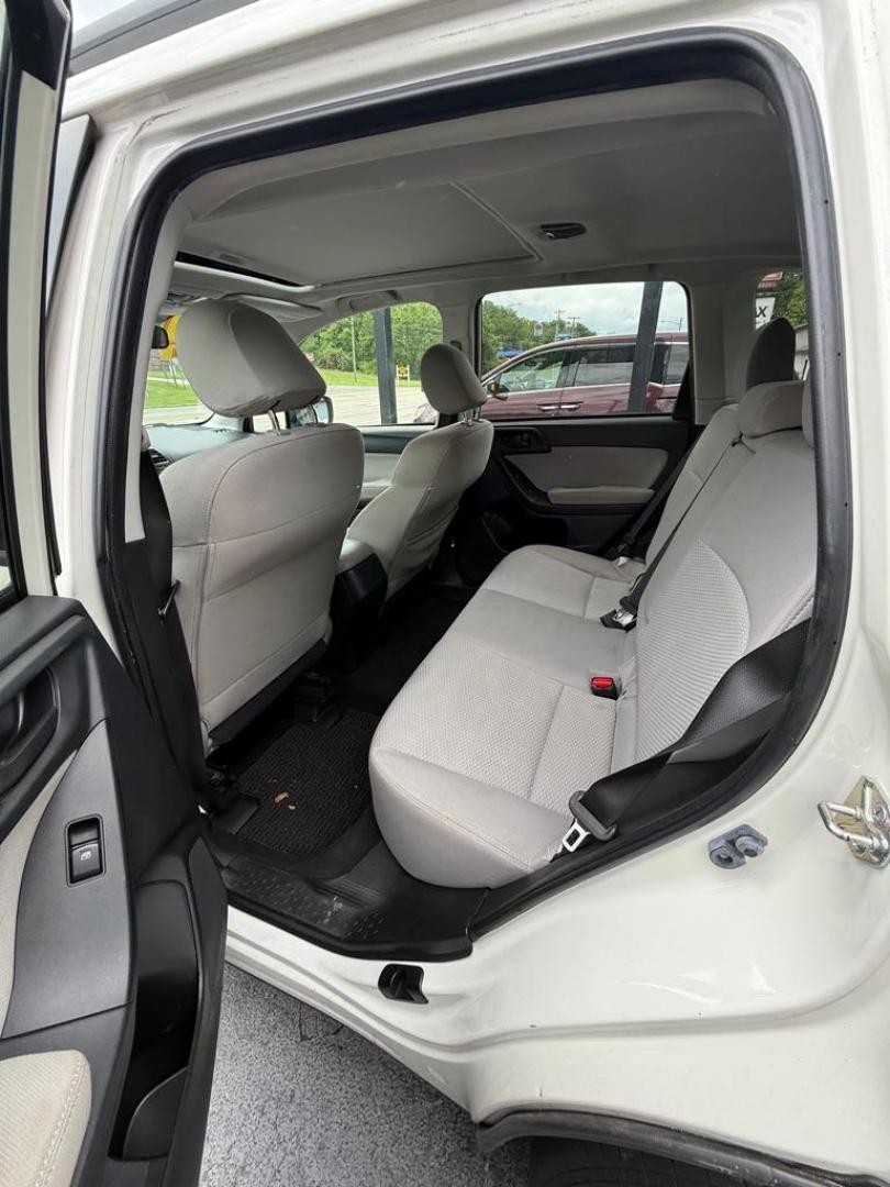 2015 WHITE SUBARU FORESTER 2.5I PREMIUM (JF2SJADCXFH) with an 2.5L engine, 6-Speed Manual transmission, located at 3338 US Rt. 60 East, Huntington, WV, 25705, (304) 733-9888, 38.411072, -82.379471 - Photo#6